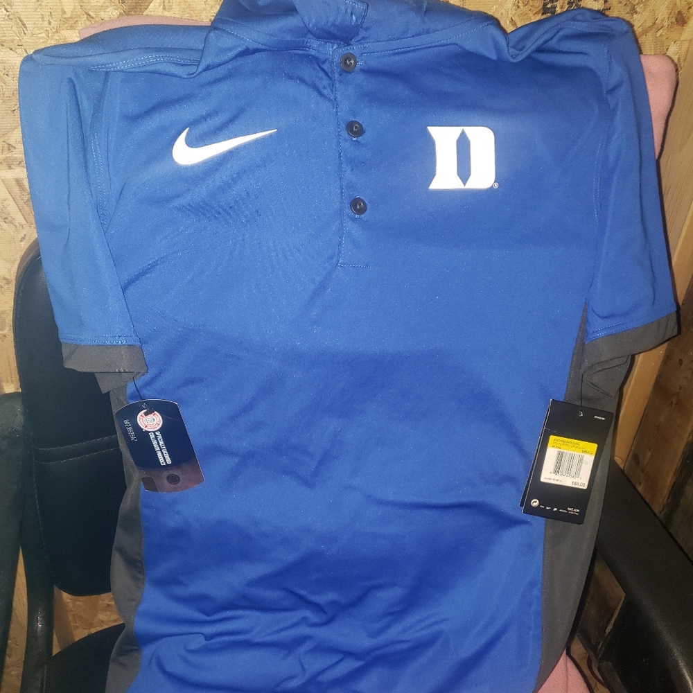 Women's Small Duke Nike Dri-Fit Short-Sleeved Tee
